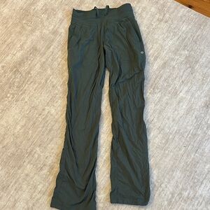 lululemon athletica Green Track Pants